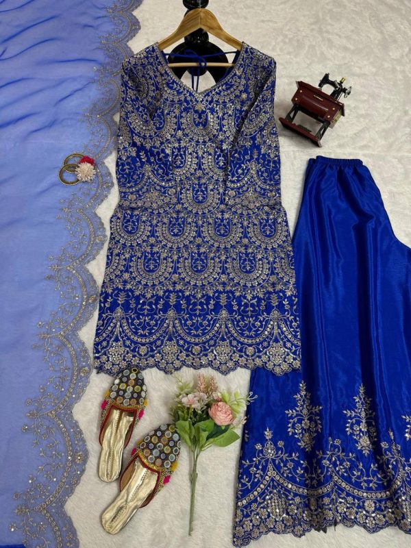 RTC FASHION 5741 DESIGNER PLAZZO SUITS WHOLESALE