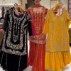 RTC FASHION 5896 A B C DESIGNER SHARARA SUITS ONLINE