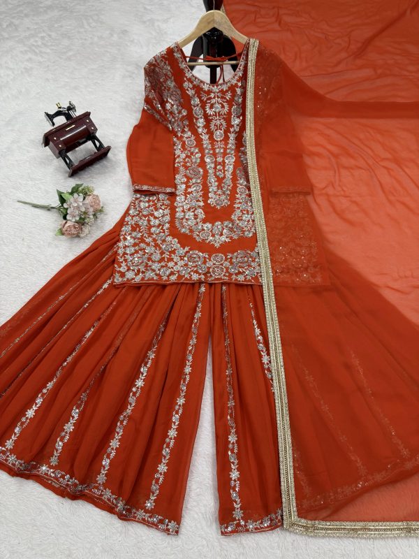RTC FASHION 5896 A B C DESIGNER SHARARA SUITS ONLINE
