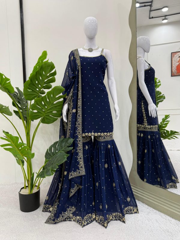 RTC FASHION 5898 DESIGNER SHARARA SUITS ONLINE