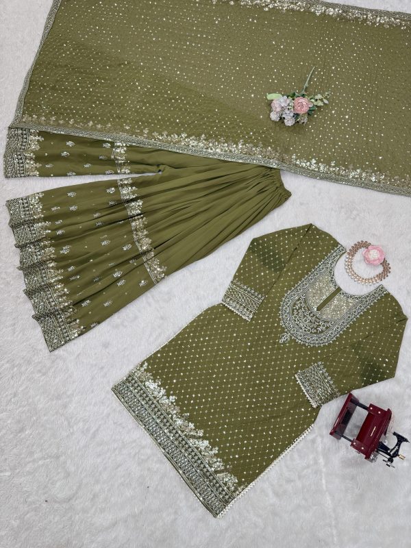 RTC FASHION 5899 A DESIGNER SHARARA SUITS ONLINE