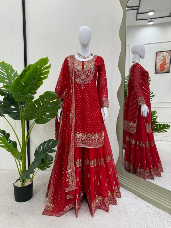 RTC FASHION 5899 B DESIGNER SHARARA SUITS ONLINE