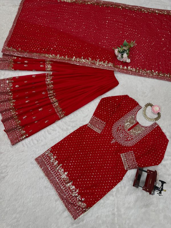 RTC FASHION 5899 B DESIGNER SHARARA SUITS ONLINE