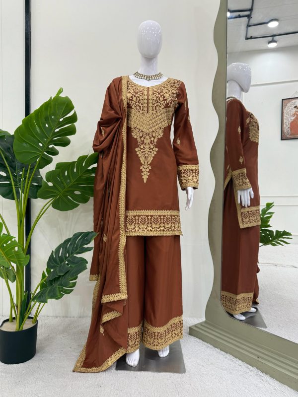 RTC FASHION 5902 DESIGNER PLAZZO SUITS WHOLESALE