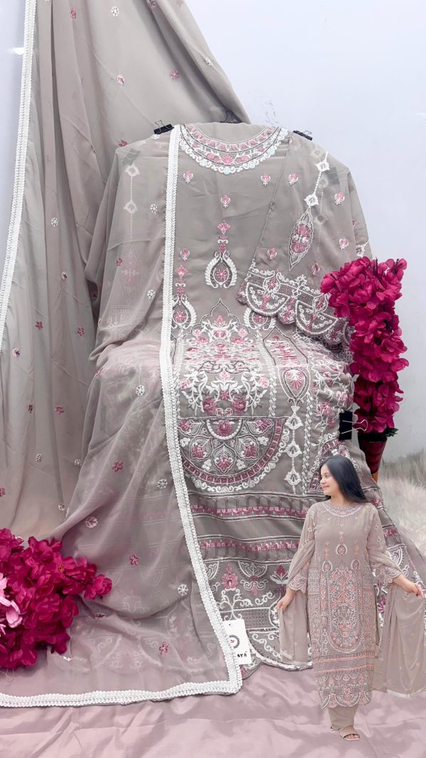 SHANAYA FASHION S 211 A HAND CRAFT SALWAR SUITS