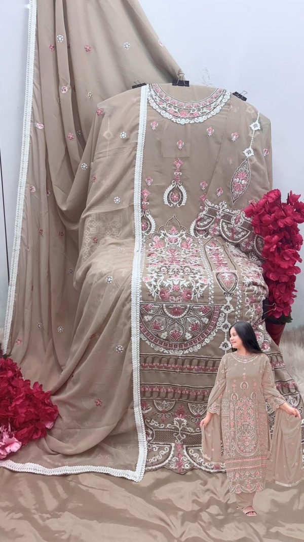 SHANAYA FASHION S 211 C HAND CRAFT SALWAR SUITS