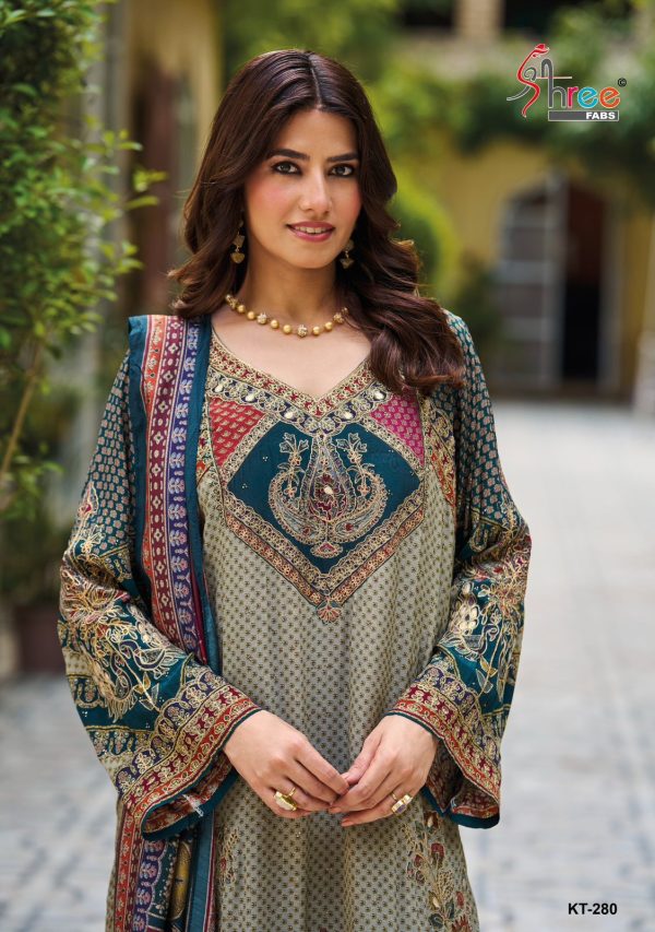 SHREE FABS KT 280 A PAKISTANI SALWAR KAMEEZ