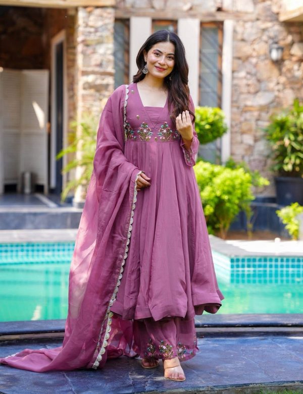 SHREE HARI NSR 864 DESIGNER TOP PLAZZO SUITS