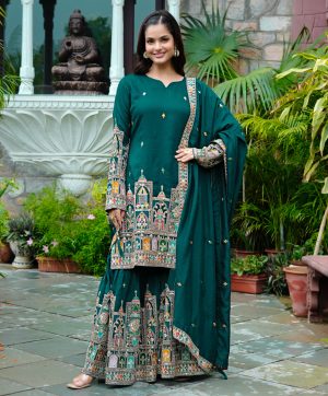 SHREE HARI SRK 5285 C DESIGNER PLAZZO SUITS