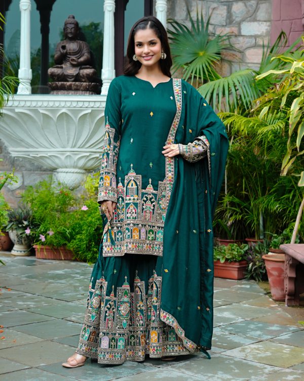 SHREE HARI SRK 5285 C DESIGNER PLAZZO SUITS