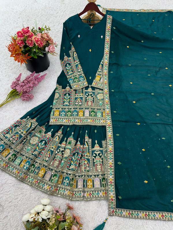 SHREE HARI SRK 5285 C DESIGNER PLAZZO SUITS