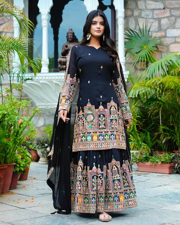 SHREE HARI SRK 5285 D DESIGNER PLAZZO SUITS