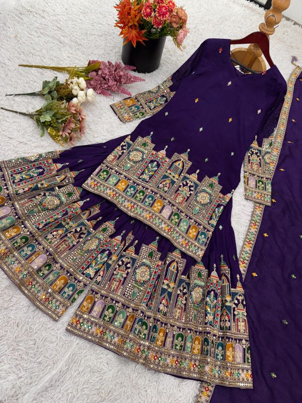 SHREE HARI SRK 5285 F DESIGNER PLAZZO SUITS