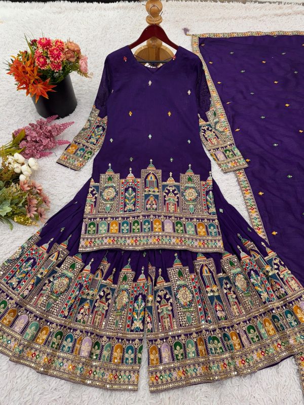 SHREE HARI SRK 5285 F DESIGNER PLAZZO SUITS