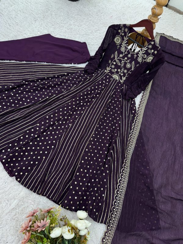 SHREE HARI SRK 5293 DESIGNER GOWN WHOLESALE