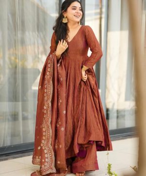 SHREE HARI SSR 407 A DESIGNER GOWN WHOLESALE