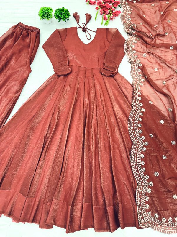 SHREE HARI SSR 407 A DESIGNER GOWN WHOLESALE