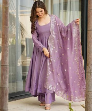SHREE HARI SSR 407 B DESIGNER GOWN WHOLESALE
