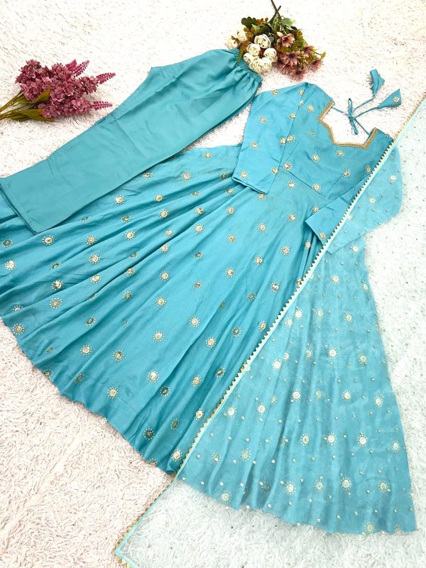 SHREE HARI SSR 524 DESIGNER GOWN WHOLESALE