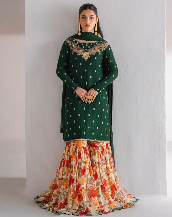 SHREE HARI ZSR 3128 DESIGNER SHARARA PLAZZO SUITS