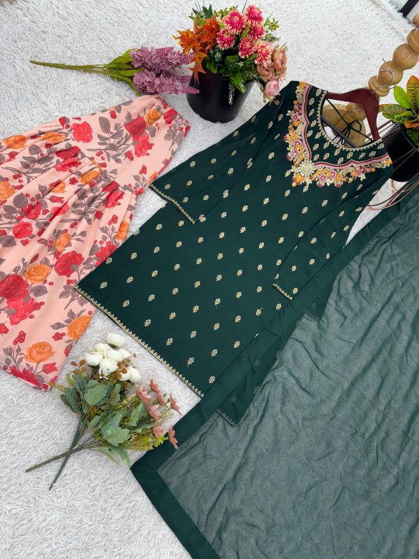 SHREE HARI ZSR 3128 DESIGNER SHARARA PLAZZO SUITS