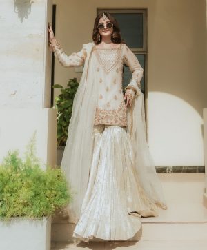 SHREE HARI ZSR 3130 DESIGNER SHARARA PLAZZO SUITS