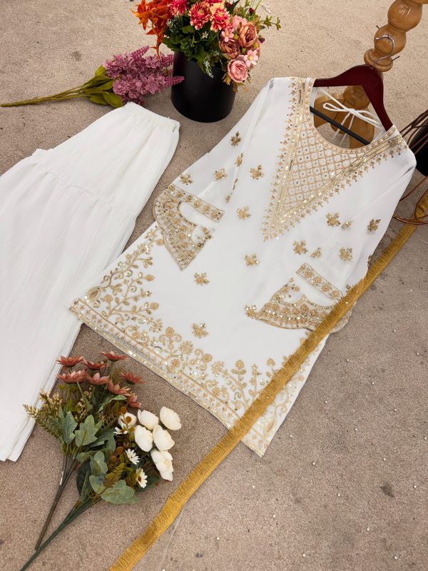 SHREE HARI ZSR 3130 DESIGNER SHARARA PLAZZO SUITS