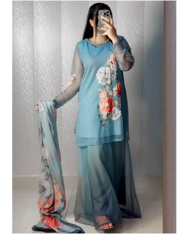 SHREE HARI ZSR 3132 TRENDING SHARARA PLAZZO SUITS
