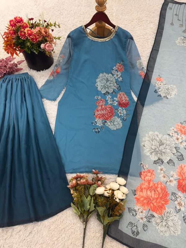SHREE HARI ZSR 3132 TRENDING SHARARA PLAZZO SUITS