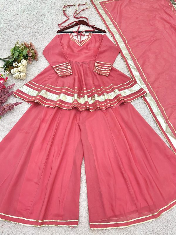 SHREE HARI ZSR 3135 DESIGNER SHARARA PLAZZO SUITS