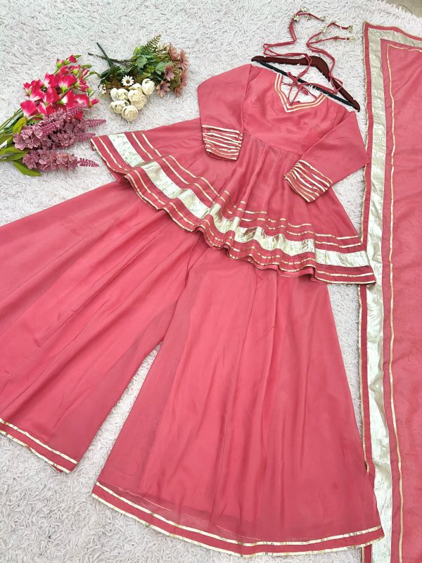 SHREE HARI ZSR 3135 DESIGNER SHARARA PLAZZO SUITS
