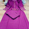 SHRUTI CREATION COTTON EMBROIDERED WORK KURTI