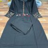 SHRUTI CREATION COTTON EMBROIDERED WORK KURTI