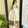 SHRUTI CREATION COTTON FLEX WITH EMBROIDERED KURTI
