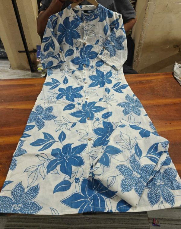 SHRUTI CREATION COTTON STYLISH COTTON KURTI SET