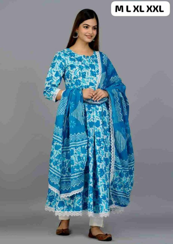 SHRUTI CREATION DABU PRINTED COTTON KURTA