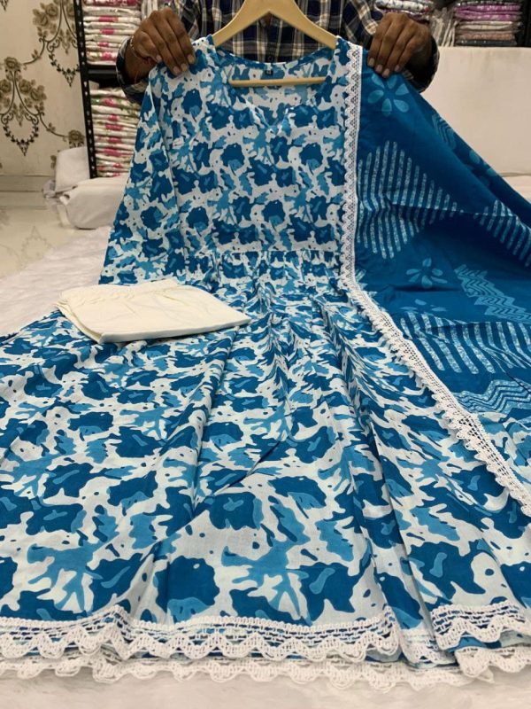 SHRUTI CREATION DABU PRINTED COTTON KURTA