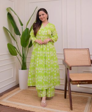 SHRUTI CREATION DESIGNER RAYON COTTON CORD SET