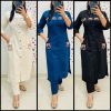 SHRUTI CREATION FLEX COTTON EMBROIDERED KURTI
