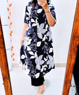 SHRUTI CREATION RAYON COTTON DESIGNER CORD SET