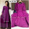 SHRUTI CREATION READYMADE RAYON PRINTED GOWN