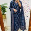 SHRUTI CREATION SEQUENCE WORK COTTON KURTI