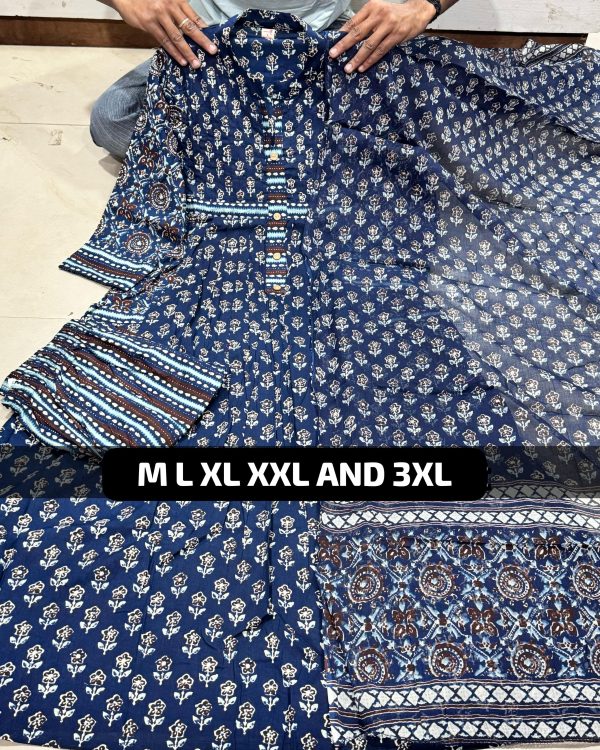SHRUTI CREATION SIDE POCKET COTTON SUITS SET