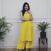 SHRUTI CREATION SLUB COTTON SPAGHETTI SUITS