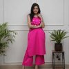 SHRUTI CREATION SLUB COTTON SPAGHETTI SUITS
