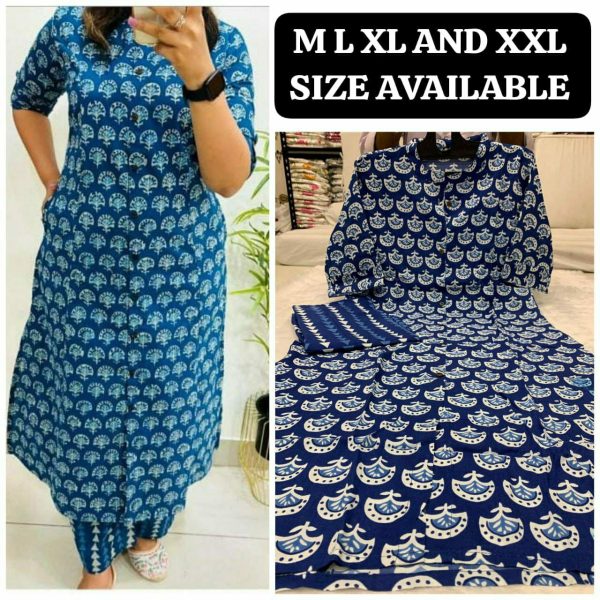 SHRUTI CREATION SOFT RAYON WITH PRINTED ALINE KURTI