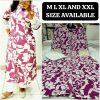 SHRUTI CREATION SOFT RAYON WITH PRINTED ALINE KURTI