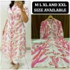 SHRUTI CREATION SOFT RAYON WITH PRINTED ALINE KURTI