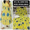 SHRUTI CREATION SOFT RAYON WITH PRINTED ALINE KURTI