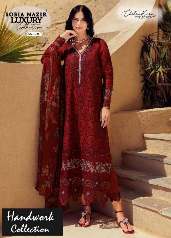 SOBIA NAZIR SN 1028 COTTON SALWAR KAMEEZ